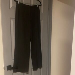 JM Collection Black Pinstripe Pants Dress Pants Work School